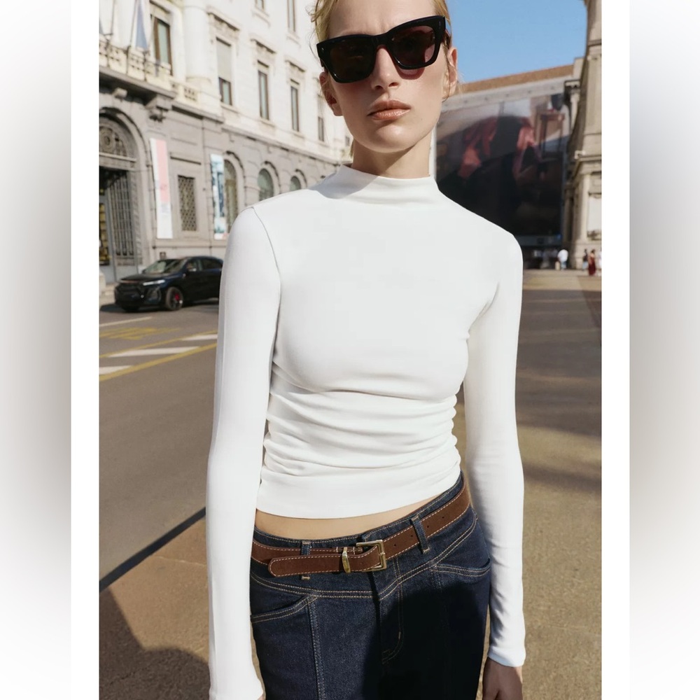 Zara Turtleneck Tshirt